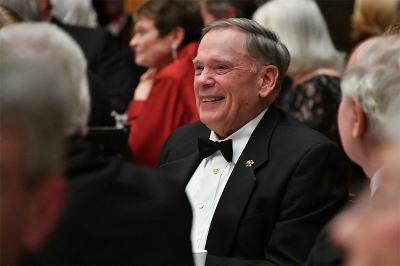 Gen. John Jumper attends the Institute Society dinner last November.