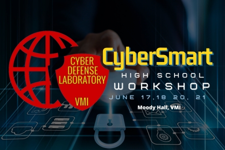 The VMI Cyber Defense Laboratory will host its third annual CyberSmart workshop for high school students June 5-8 in Moody Hall on the VMI post.