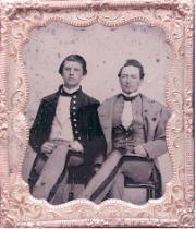 Two cadets  of the 1850's