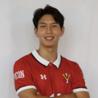 Woongchan Oh ’25, VMI student, wearing NCAA soccer uniform.