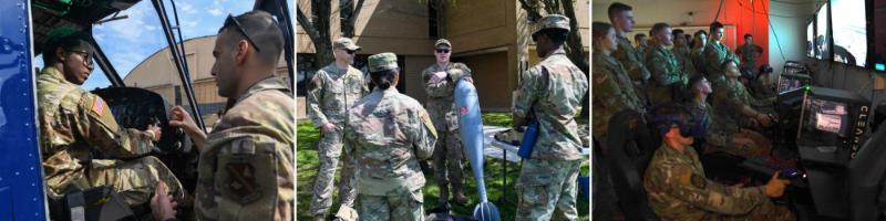 VMI Det 880 visit Joint Base Andrews in Maryland
