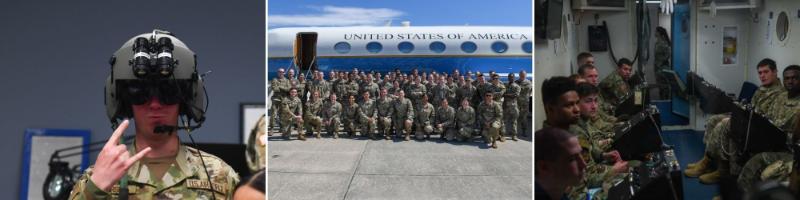 VMI Det 880 visit Joint Base Andrews in Maryland