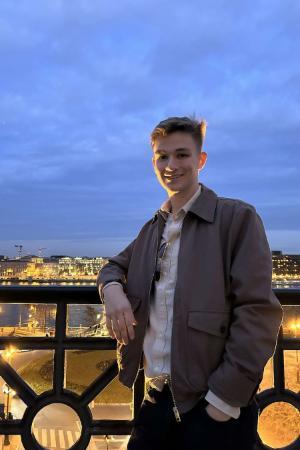 Kaiden Minter ’26, an international studies major, is spending spring semester studying with the Faculty of Political Science at the University of Belgrade in Serbia.
