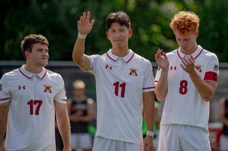 Soccer player Woongchan Oh talks about balancing academics, athletics, and cadet responsibilities.