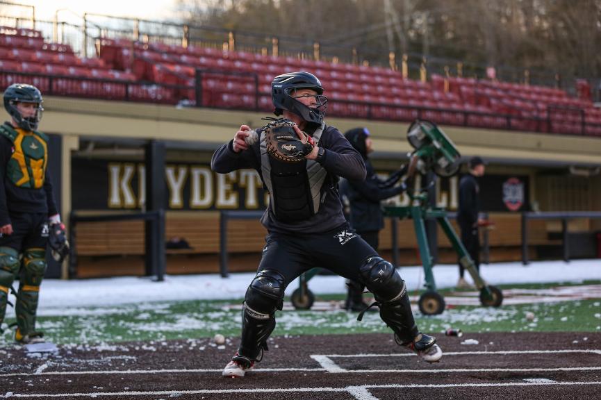 Ryan Peterson '25, a baseball player and international studies major, talks about his. responsibilities with everything as a cadet and cadet-athlete.