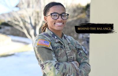 Eleyah Armstrong, who runs track, talks about her responsibilities with everything as a cadet and cadet-athlete.