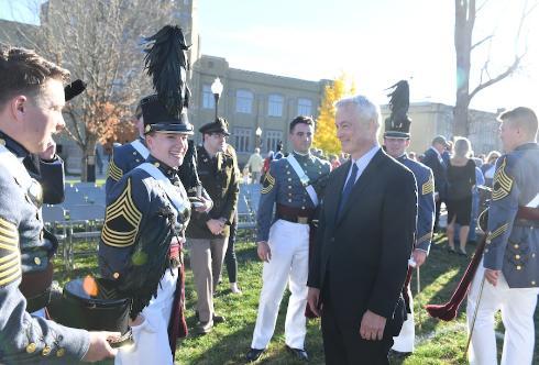 VMI's Founders Day celebration Nov. 8 with special guest at the parade, actor Gary Sinise.