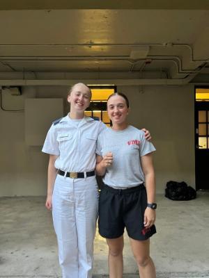 Virginia Price talks about her dedication, resilience, and growth as a VMI cadet.