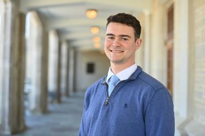 Capt. Nolan Lipscomb ’19, has been named assistant director of the Office of Global Education (OGE) at Virginia Military Institute, assuming the position held for nearly 25 years by Lt. Col. Patricia Hardin.