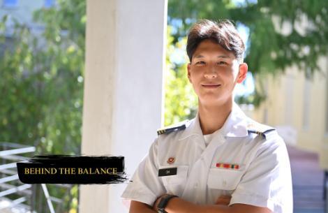 Woongchan Oh, a soccer player at VMI, talks about balancing his civil engineering major responsibilities with everything as a cadet and cadet-athlete.