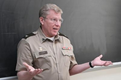 Col. James C. Squire, the Jamison-Payne professor in the Department of Electrical and Computer Engineering at Virginia Military Institute, has been named one of the State Council of Higher Education for Virginia (SCHEV) and Dominion Energy’s 2025 Outstanding Faculty.