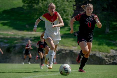 Women’s soccer play Sedona Dancu talks about balancing academics, athletics, and cadet responsibilities.