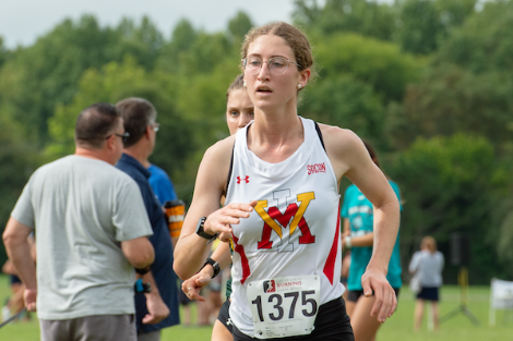 Cross country runner Gretal Shank talks about balancing academics, athletics, and cadet responsibilities.