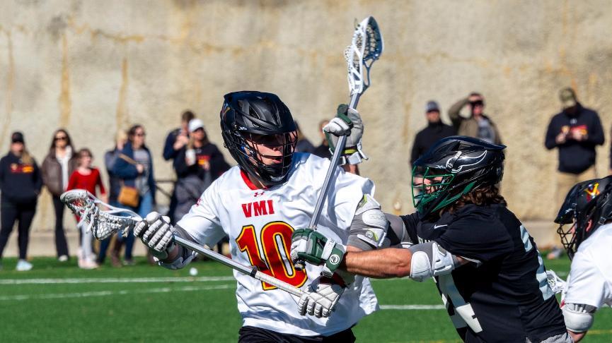 Cole Jones '25, a lacrosse player and international studies major, talks about his responsibilities with everything as a cadet and cadet-athlete.