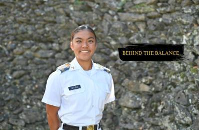 Barrett Callejo talks about her responsibilities with everything as a cadet and cadet-athlete.