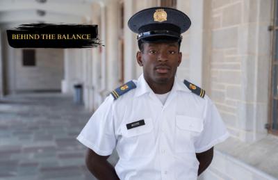 Destin Moore talks about his responsibilities with everything as a cadet and cadet-athlete.