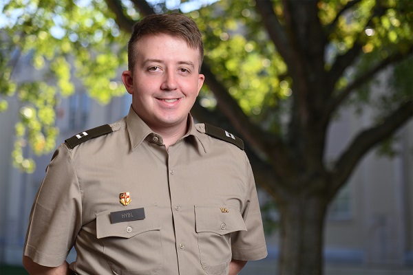 Capt. Ethan Hybl, VMI Admissions