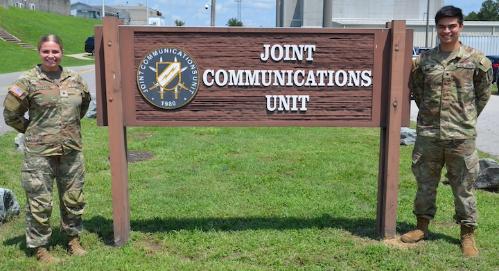 Cadet Amber Strapponi spent her summer interning with the Joint Special Operations Command focusing on cybersecurity measures.