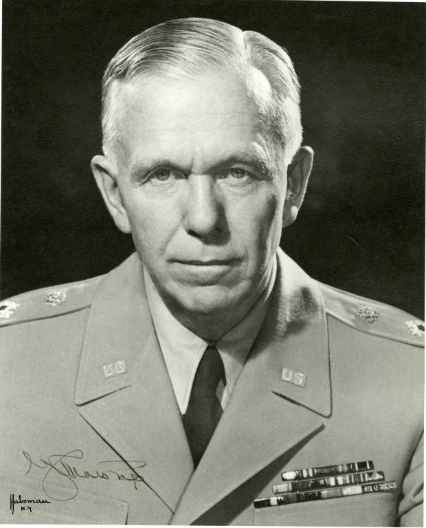 Photograph from VMI Archives ofGeneral of the Army George C. Marshall