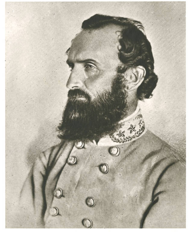 Stonewall Jackson Chancellorsville photograph 1863