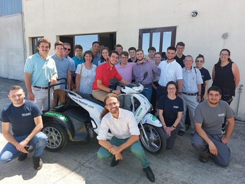 Cadets participating in the VMI Engineering Summer Study Abroad program in Rome.